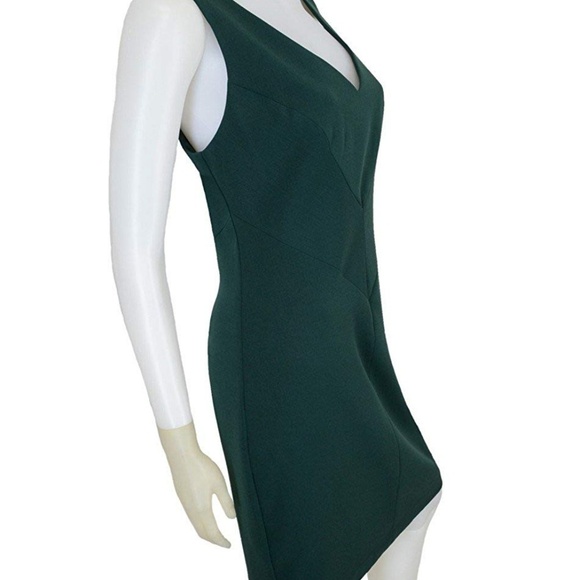 Black Halo Sheath with Cross Detail Casual Dress - Picture 4 of 8